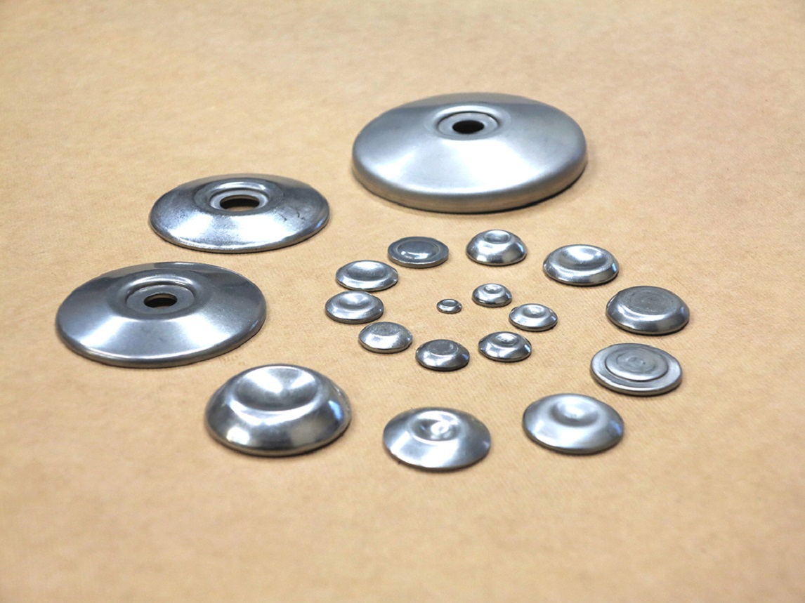 Wurfscheiben vom rostfreien Stahl/Stainless steel discs