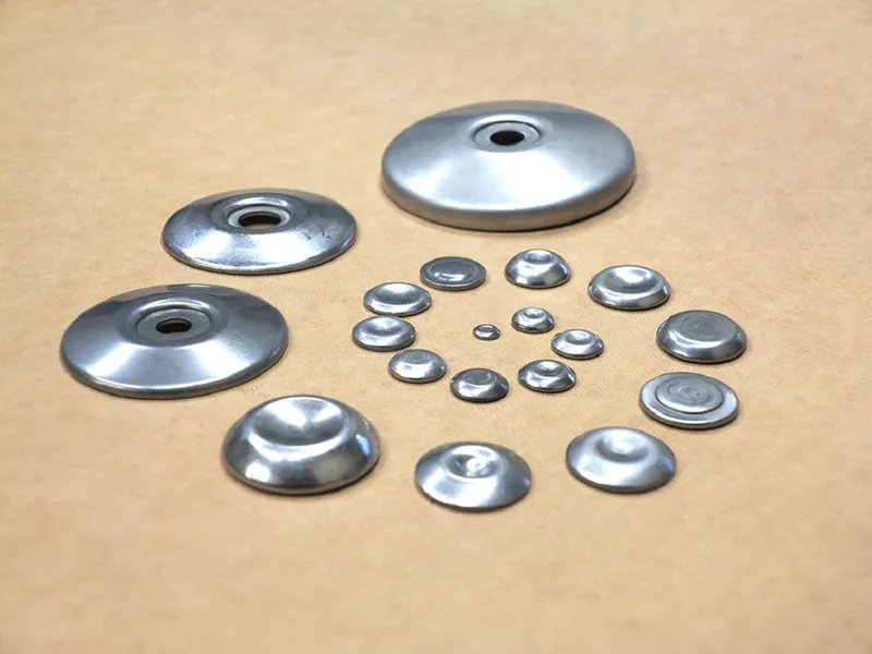 Wurfscheiben vom rostfreien Stahl/Stainless steel discs