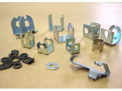 U-Schrauben, Spulen, Platen/  coils, various plates