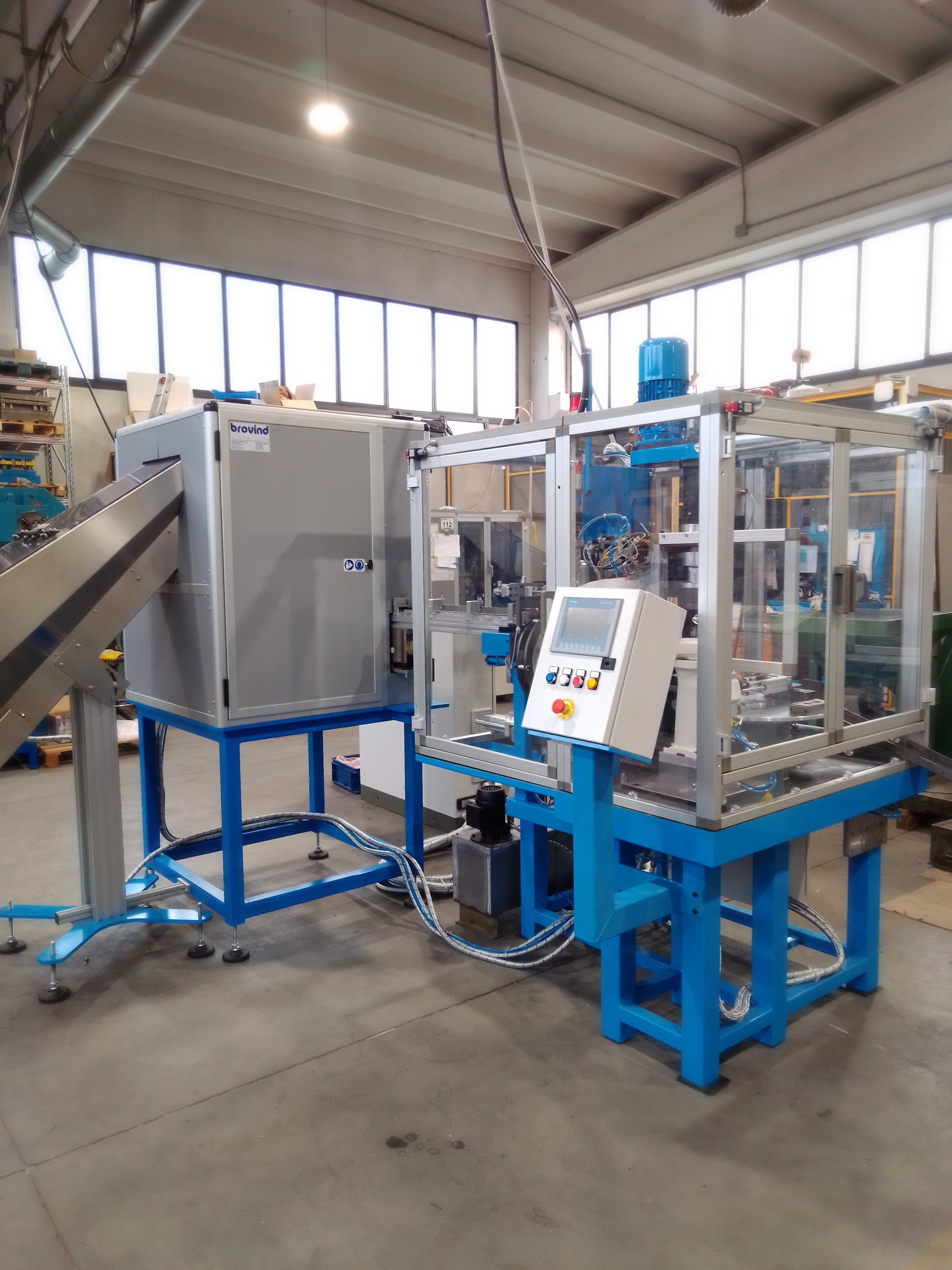 N.16 Finishing: Shears/Threading/Tunnel Oiling/Vibratory/Welding