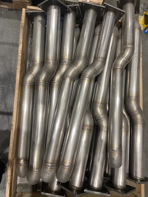 Abgasrohre für Industrieöfen