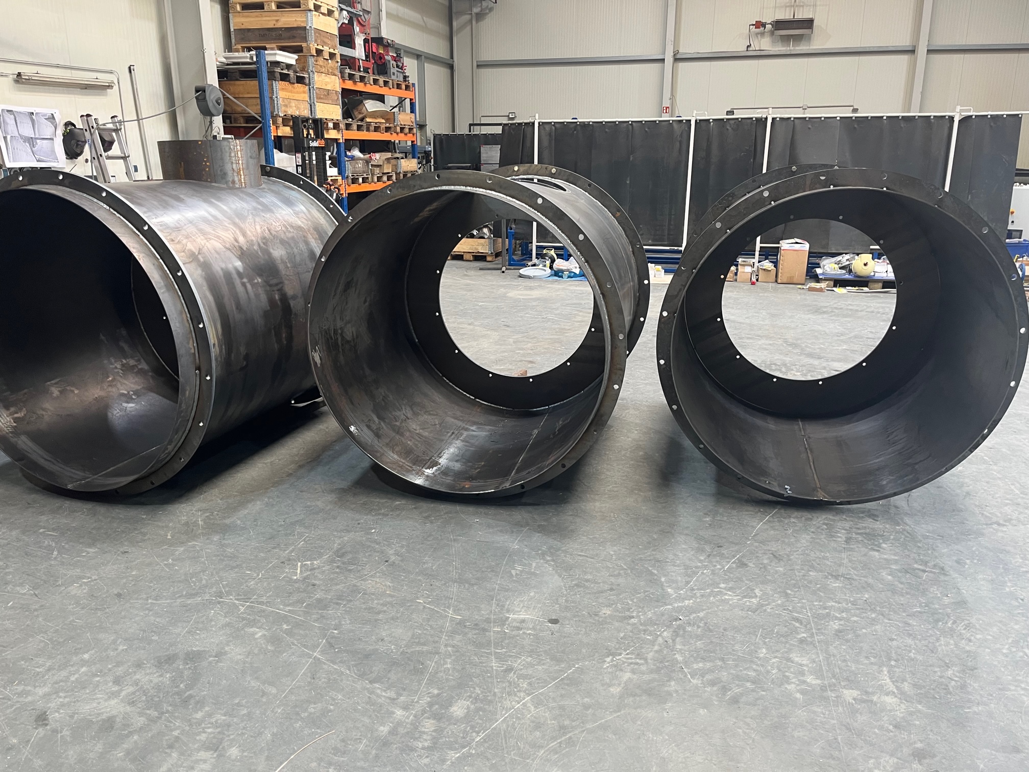 Brennergehäuse Durchmesser 1500mm