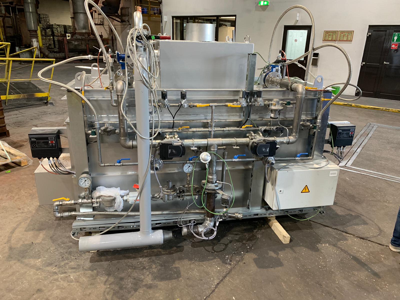 Kompletter Aluminium Schmelzofen