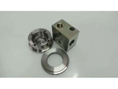 Lagergehäuse, Busche und Hydraulic block