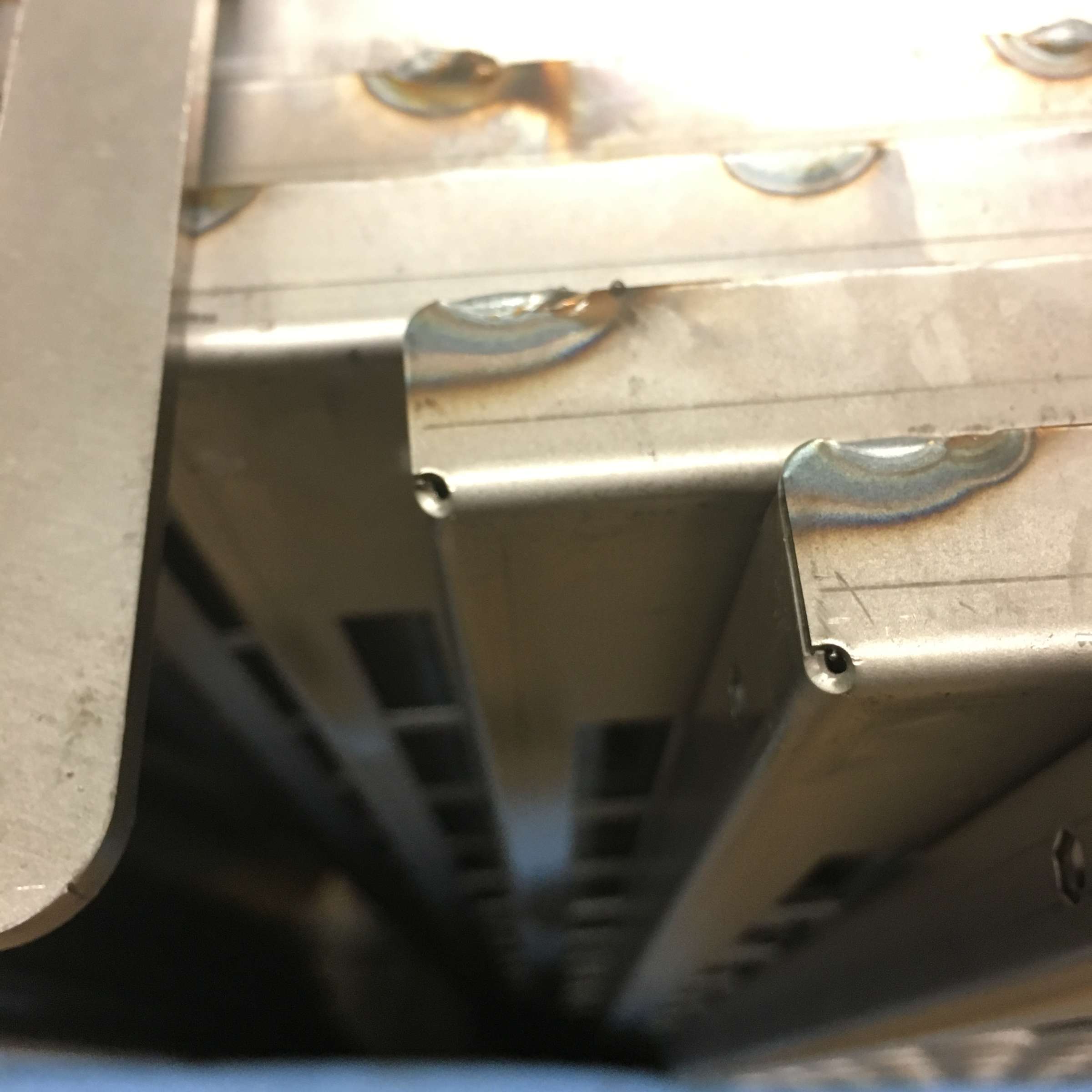 Abkanten, Impuls, MIG/MAG, Verschleifen