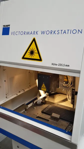 Trumpf Laserbeschriftung