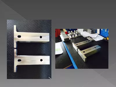 Welding fixture part