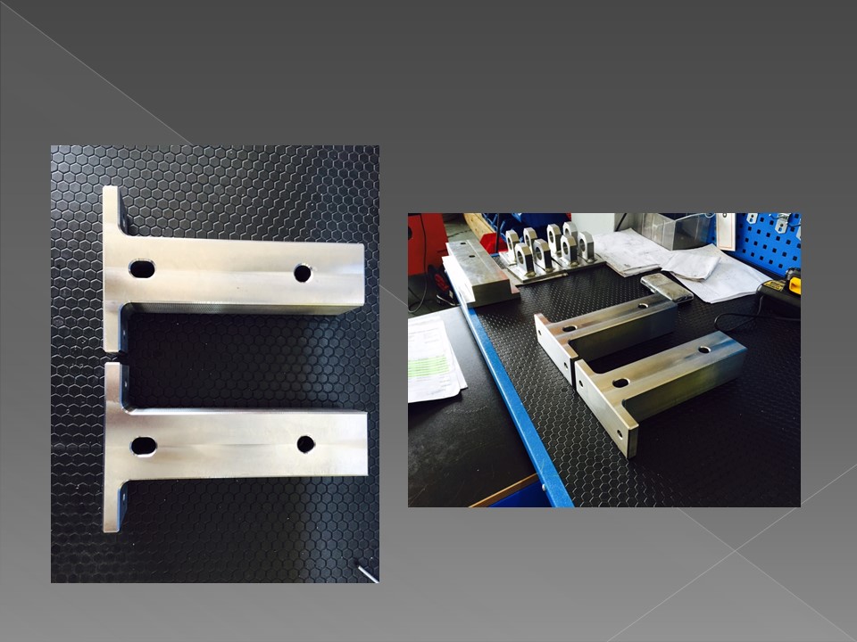 Welding fixture part