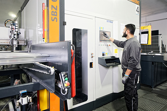 SBZ 628 XL Stabbearbeitungszentrum