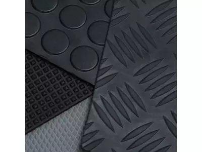 Beispiele für profilierte Gummimatten