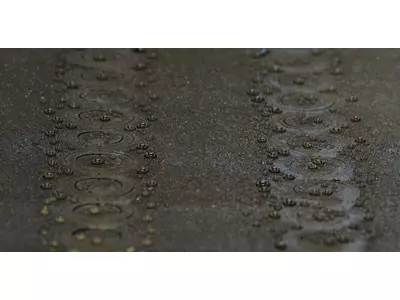 Ringe aus EPDM65, mit Wasserstrahl geschnitten