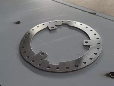 Taglio laser flange