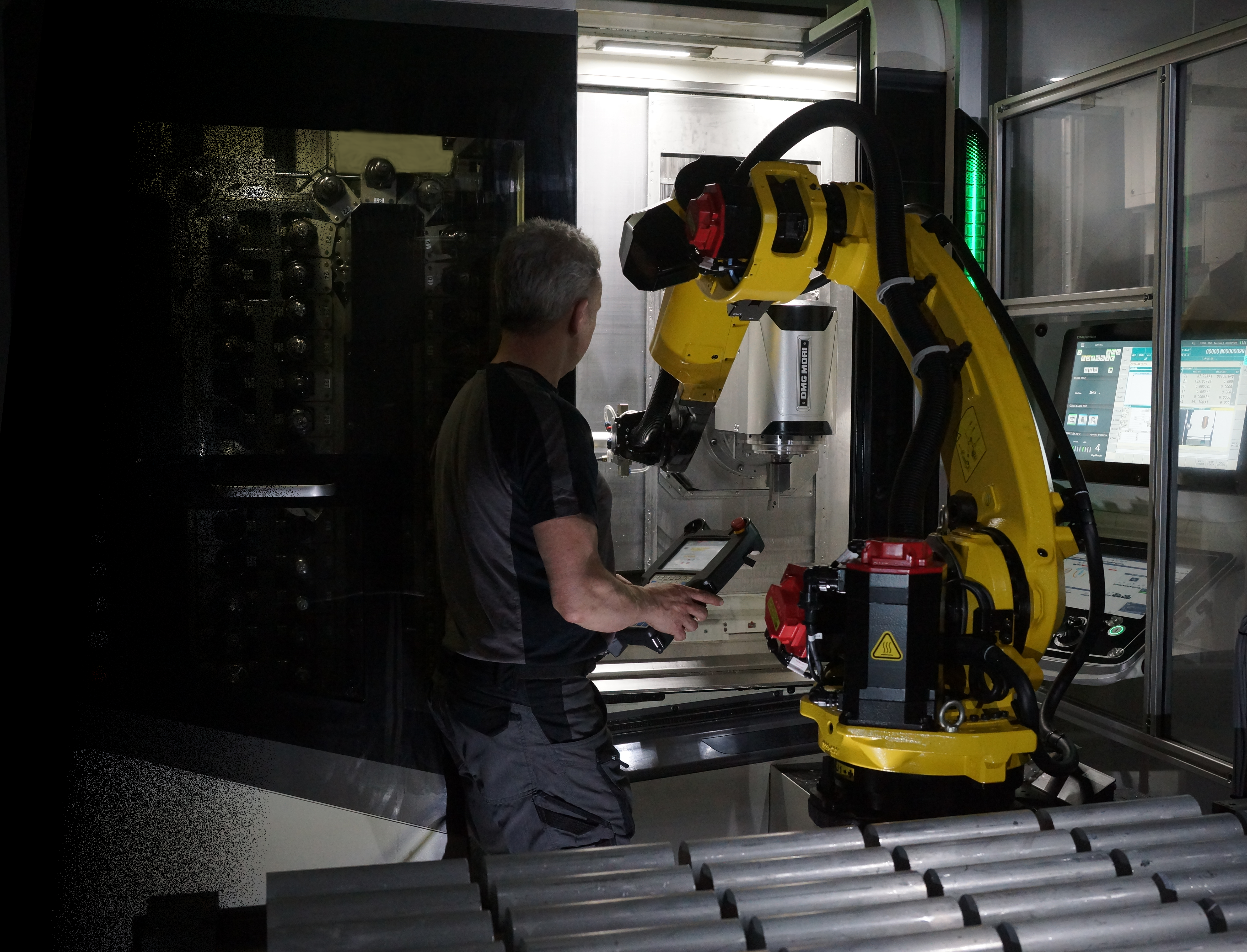 Roboterbeladung NTX1000 2nd Generation