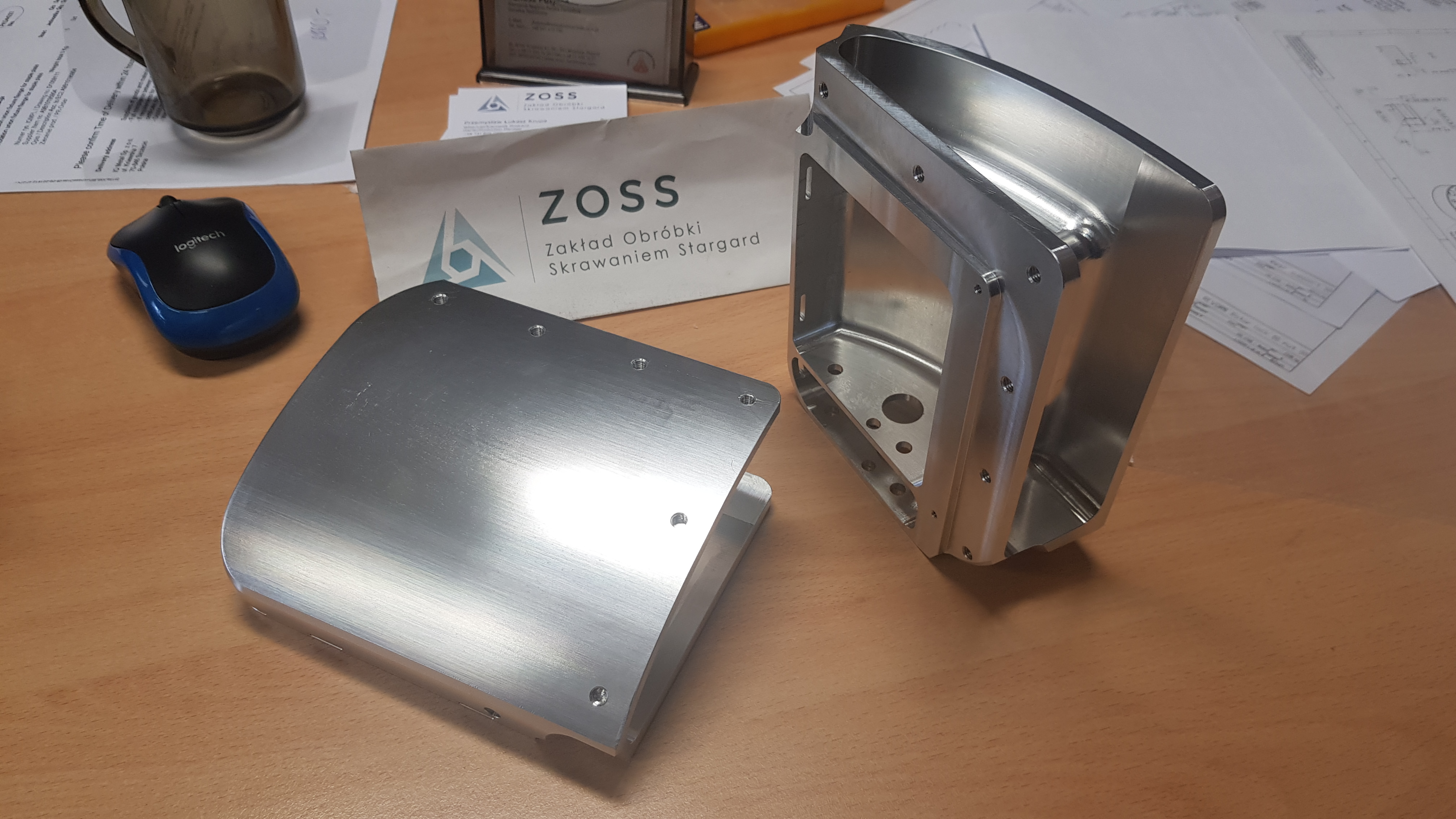 5 Axis part for plane