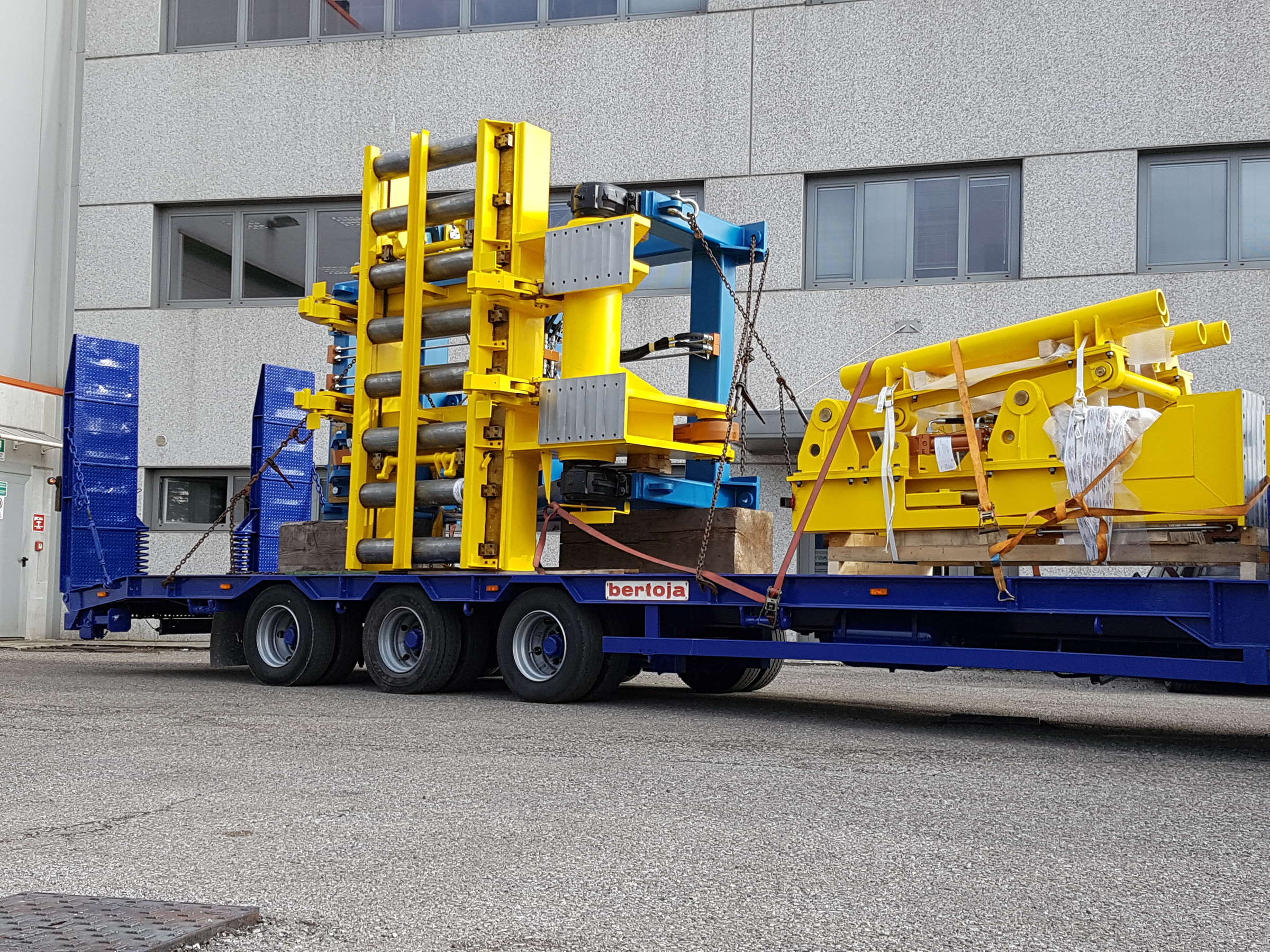 tiltable rollers