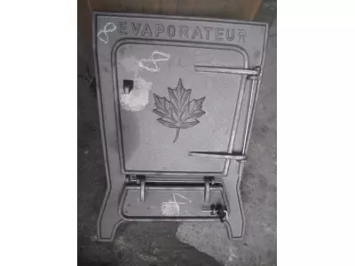 Tür von Dampfkessel