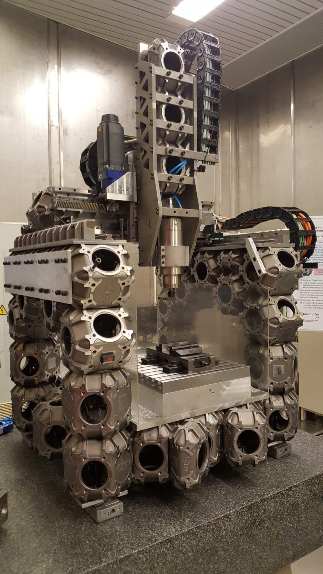 Hexagone aus Feinguss für variables Bearbeitungszentrum