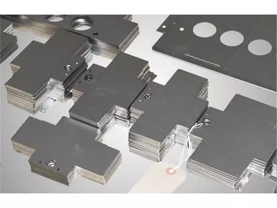 Verbindungsblech Edelstahl