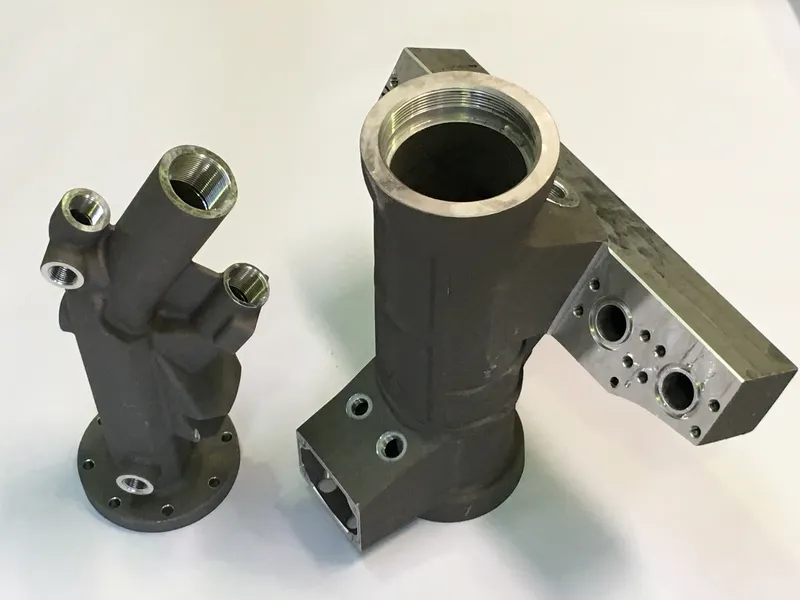 Machined aluminium fusions for the snow-making industry