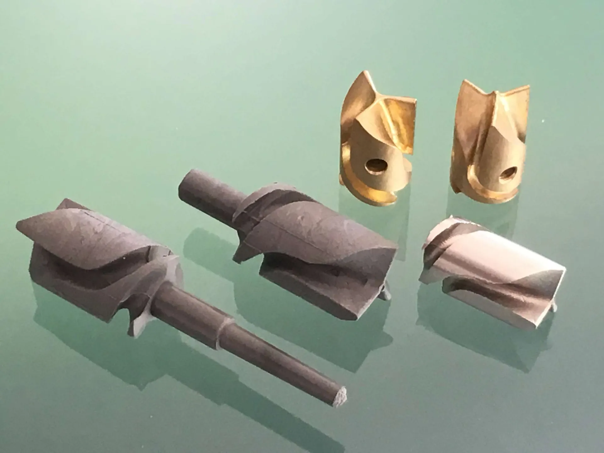 MIM components machined