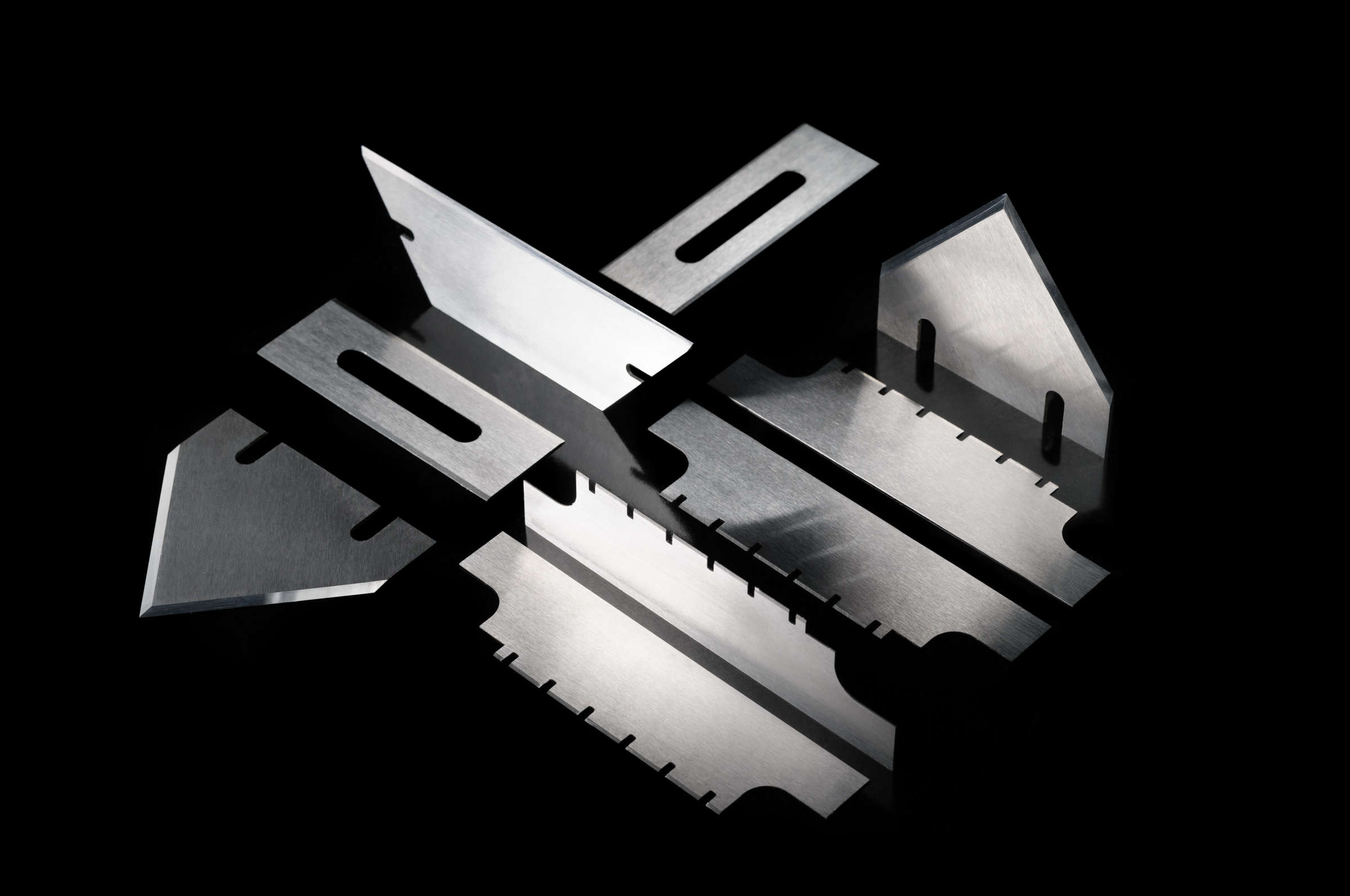 Hard-metal blades