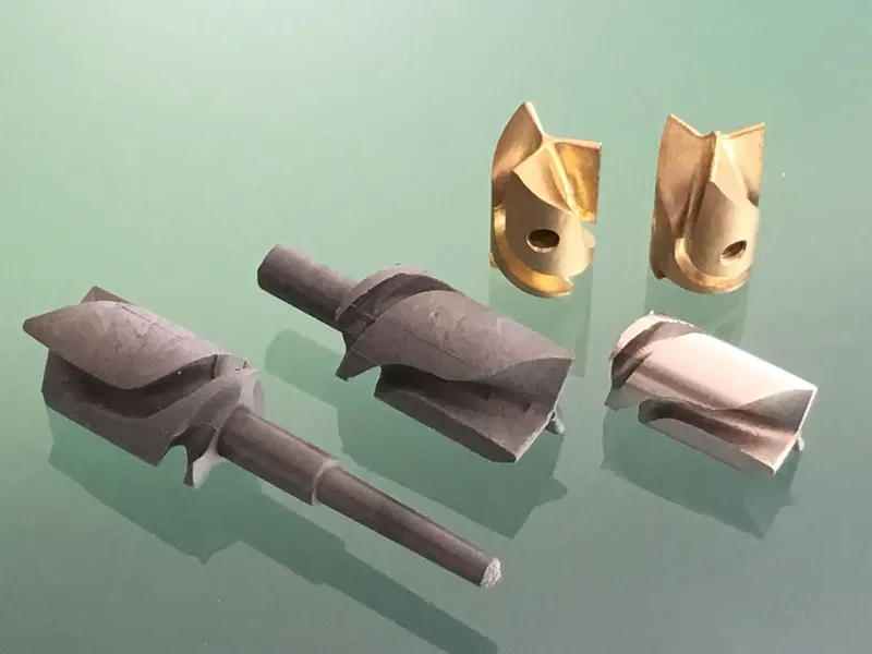 MIM components machined