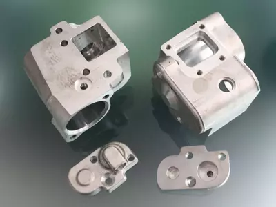 Machined aluminium die castings