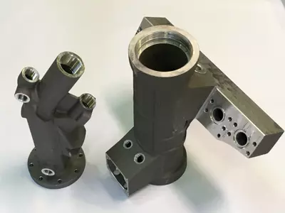 Machined aluminium fusions for the snow-making industry