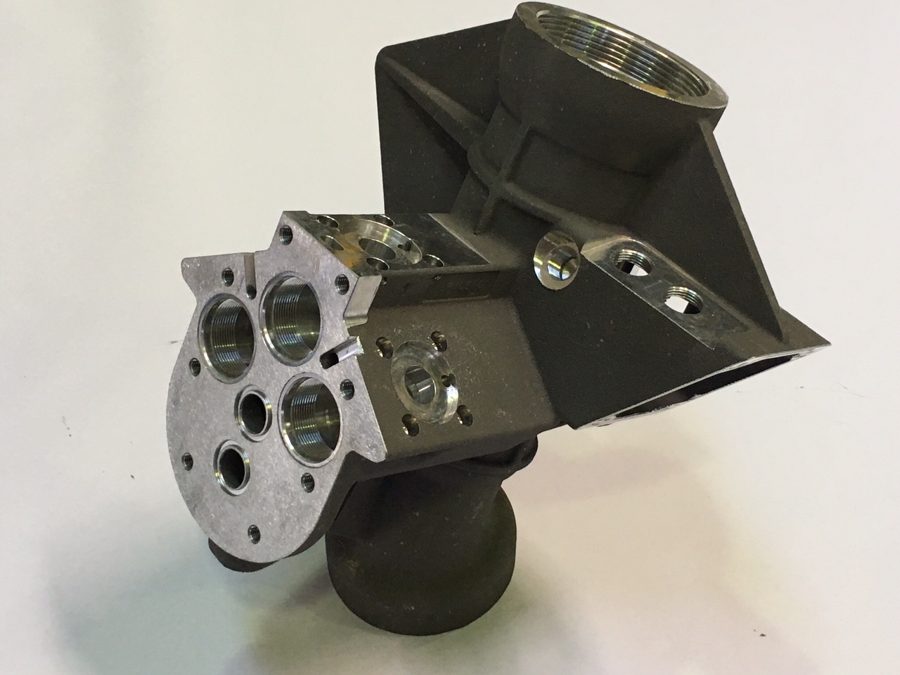 Machined aluminium fusions for the snow-making industry