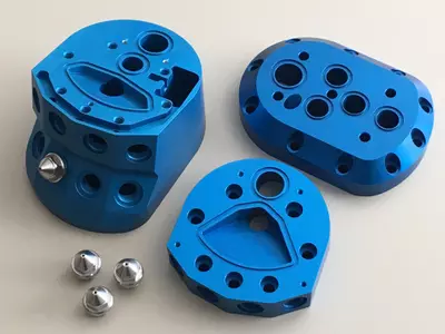 Components for snow lances 