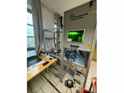 Beschriftungslaser mit Automation