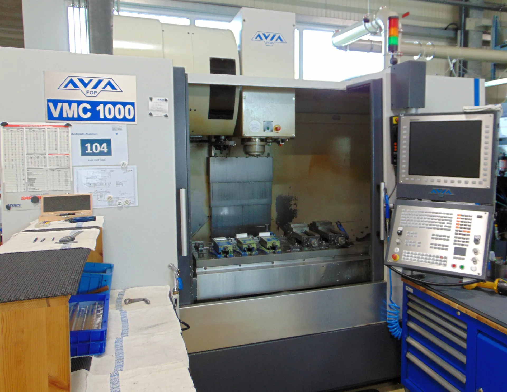 VMC 1000 3-Achs Fräsen