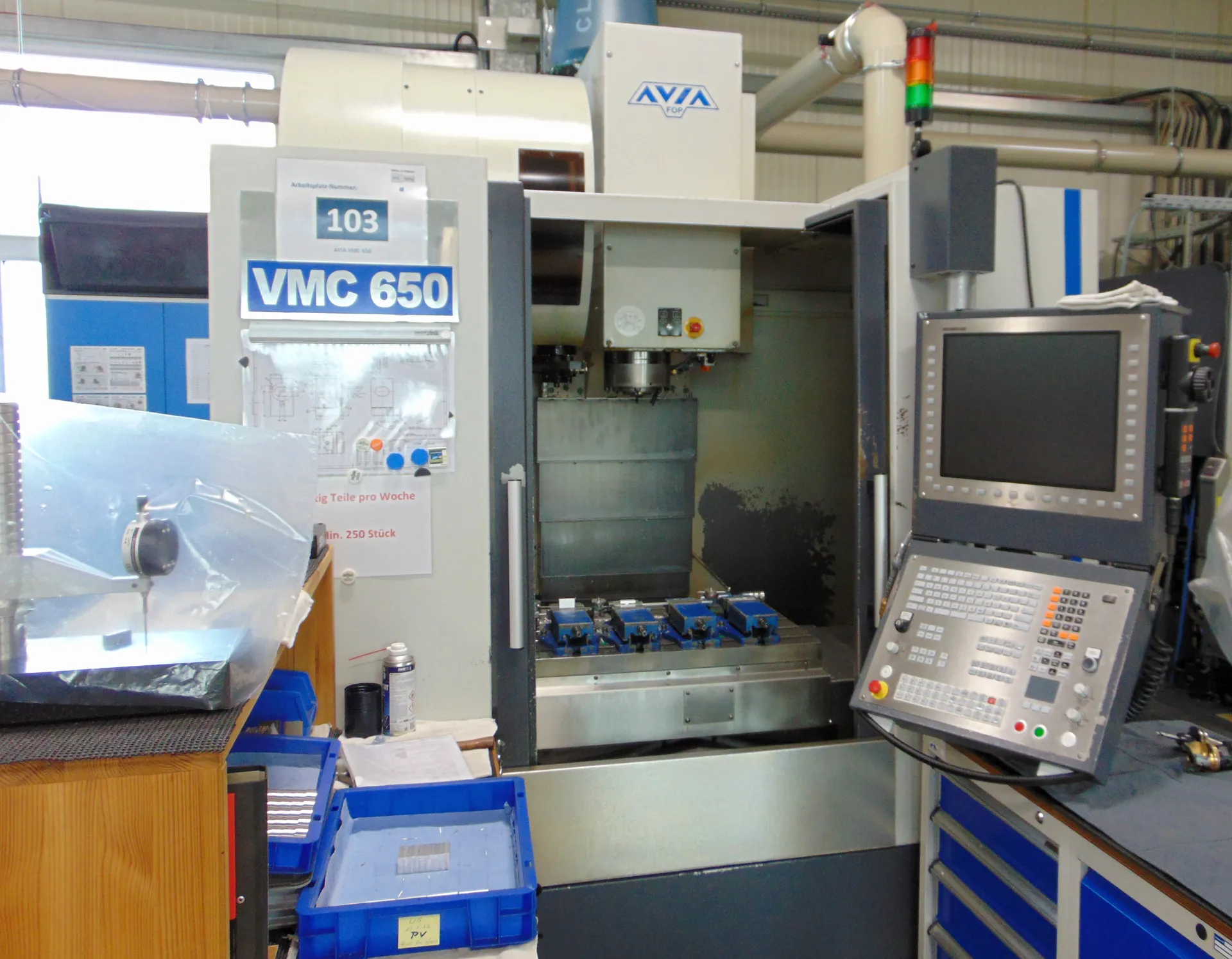 VMC 650 3-Achs Fräsen