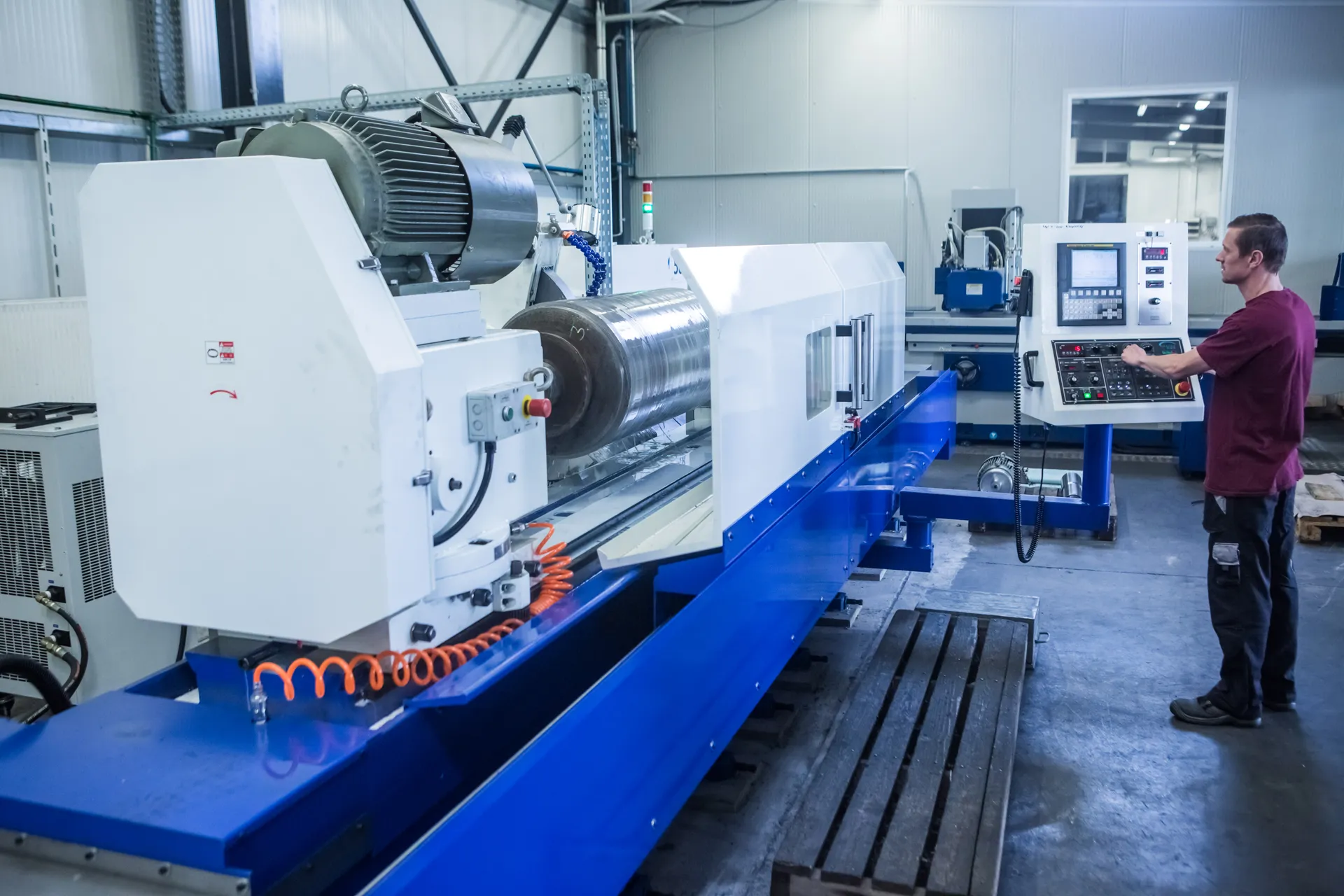 ACRA shaft grinding machine