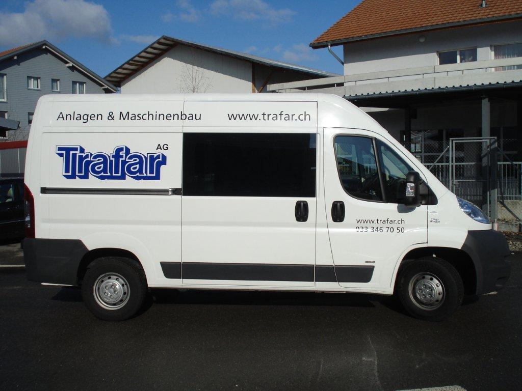 Montage und Liefer Wagen