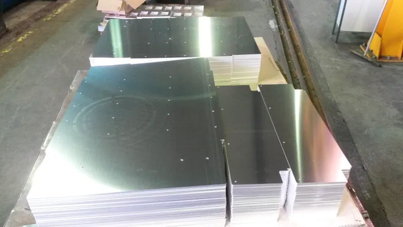Lasercut parts - Aluminium
