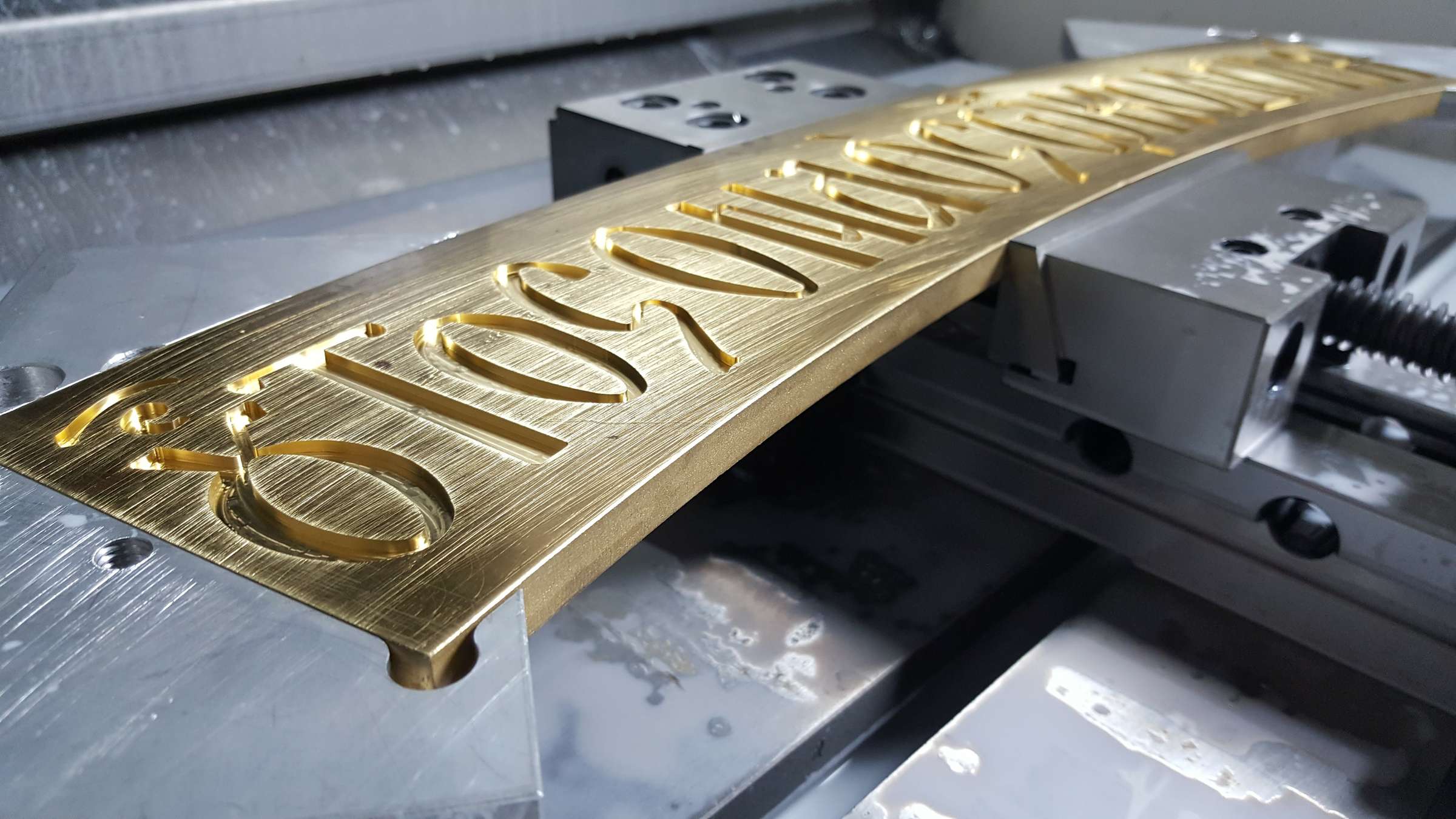 brass engraving