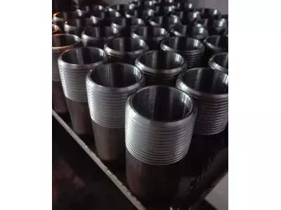 turned and threaded element