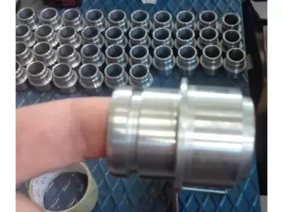 element turned under the seal