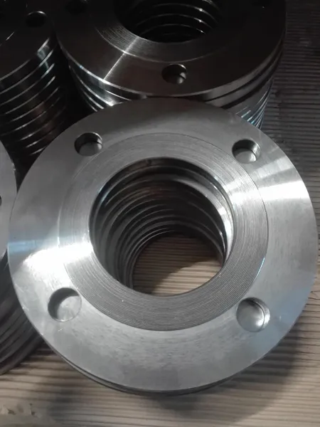 laser-burned element and turned cnc