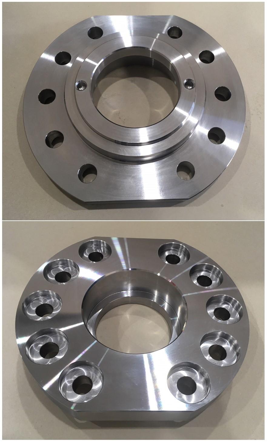 350 mm Flansch für Baumaschinenhersteller