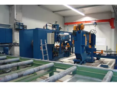 BDL 1000/9 - Bohren mit 9 Spindeln in 3 Achsen + Sägen