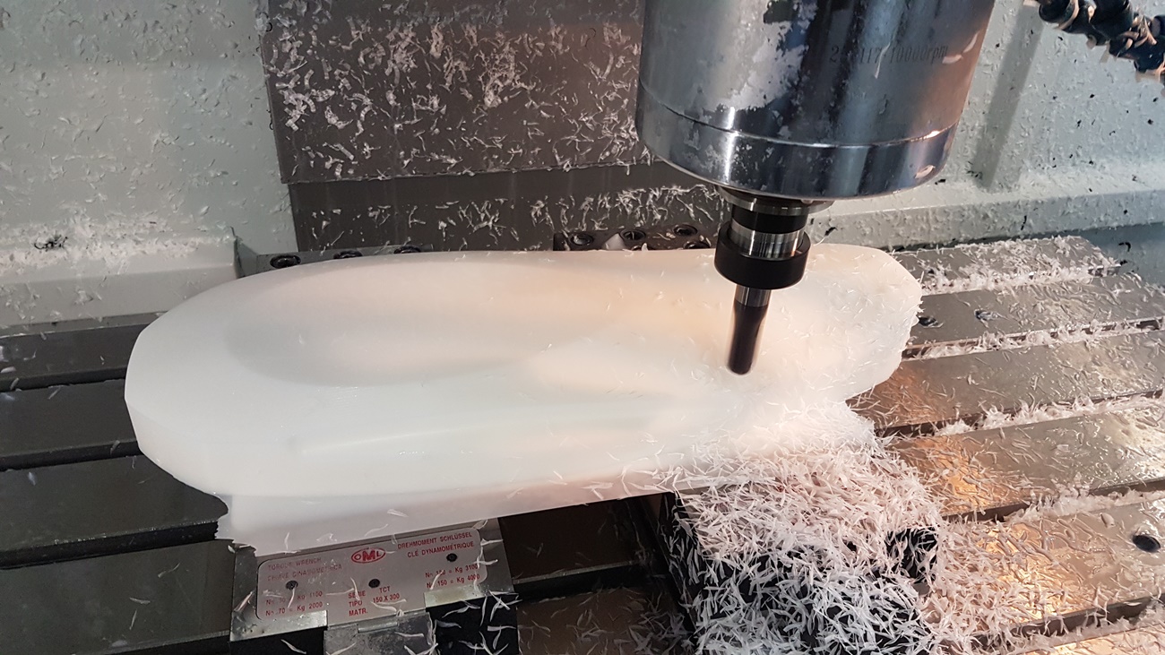 Finitura particolare in plastica