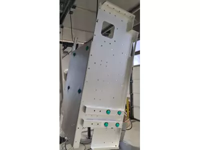 Powder coating aluminium stucture