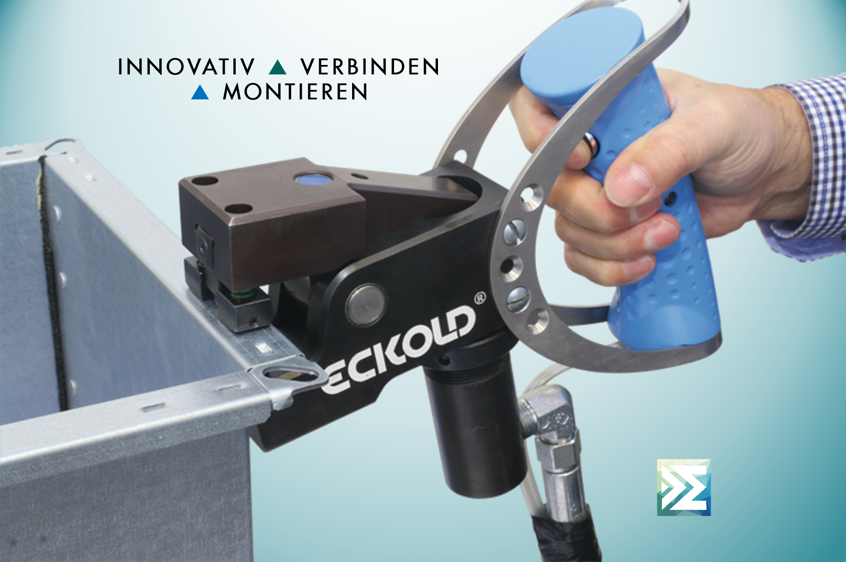 Mobiles Clinchwerkzeug - Bleche verbinden