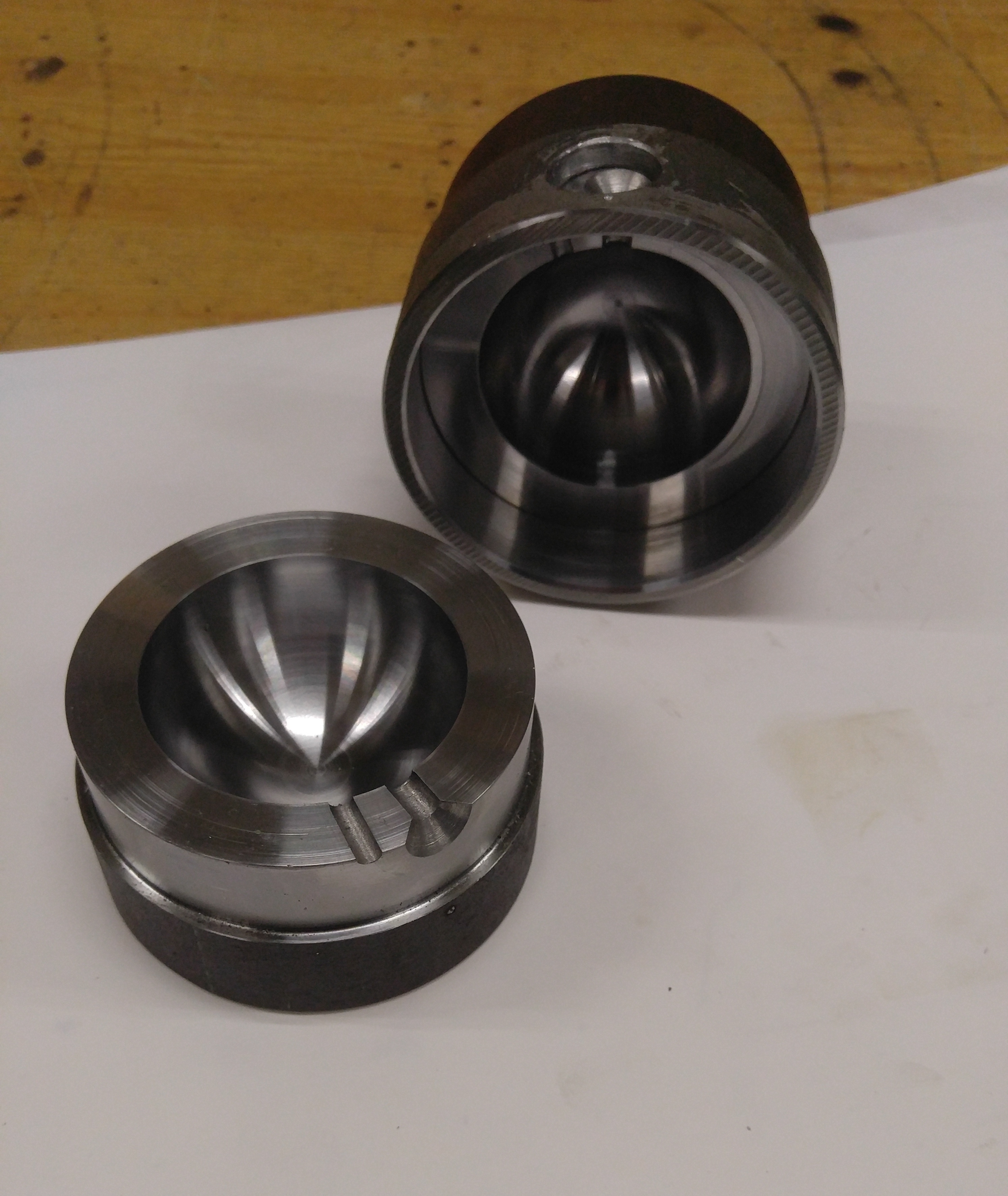 Silver ball casting mould