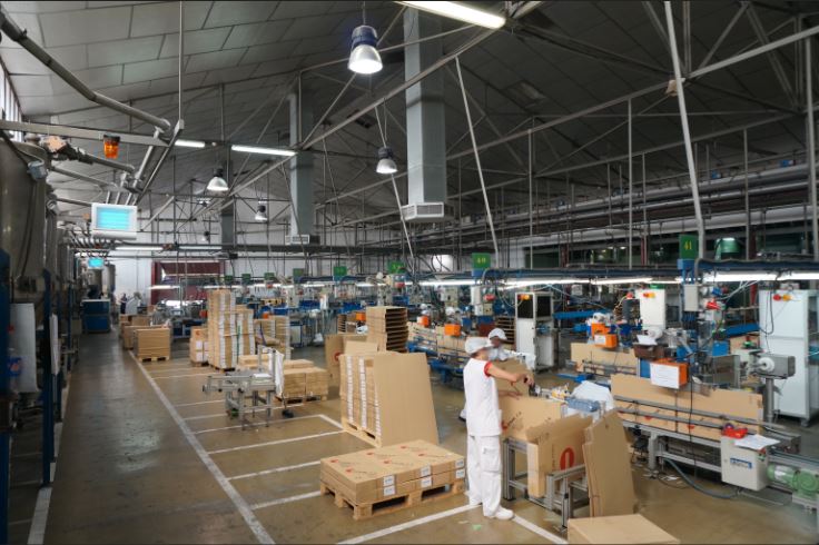 Inside plant
