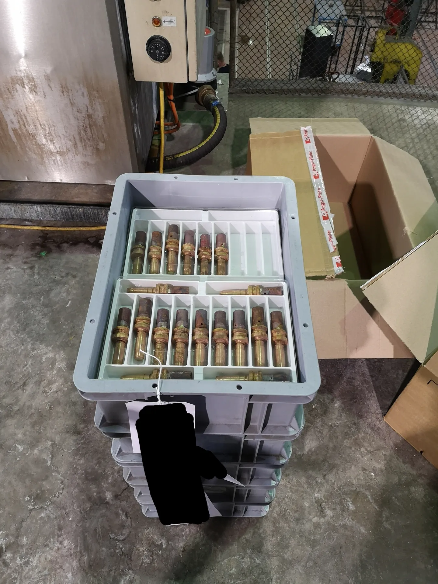 gebeizt + verpackt