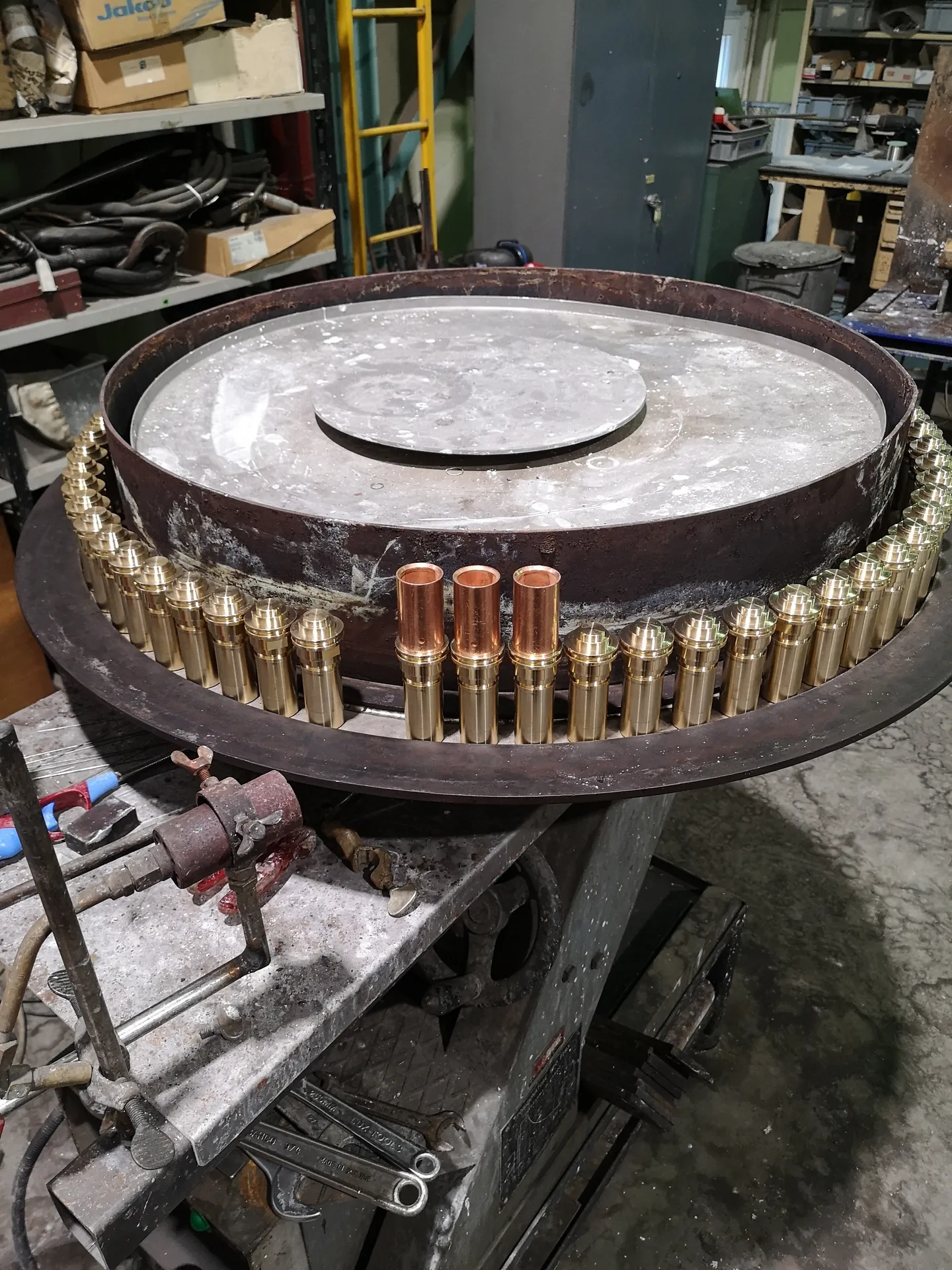 Hartlöten von Elektrostecker