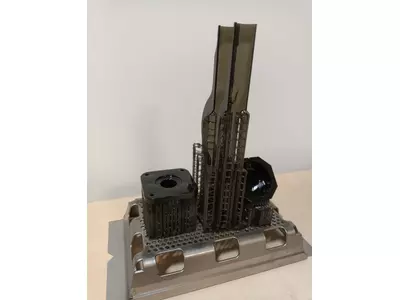 DLP-Druck mit Stützgeometrie